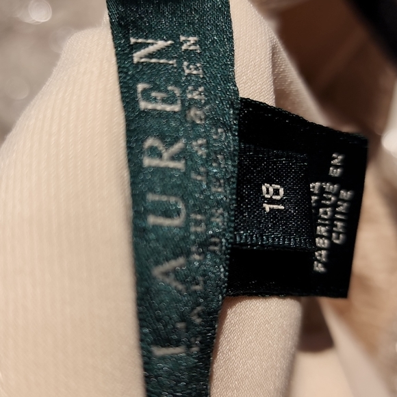 🎉HP🎉 Lauren by Ralph Lauren NWT Bodycon Cowel neck sz 18 - Picture 5 of 15
